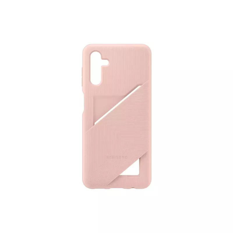Mobiliojo telefono dėklas Samsung Galaxy A04s EF-OA047TZEGWW, dėklas korpusui iki 16,5 cm (6,5 colio) ekranams, rožinis, 1 kortelės kišenėlė