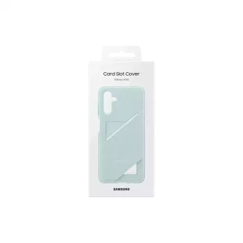 Telefono dėklas Samsung EF-OA047TGEGWW, skirtas Galaxy A04s, TPU, 16,5 cm (6,5 colio) ekranui, žalias, 1 kortelių kišenėlė