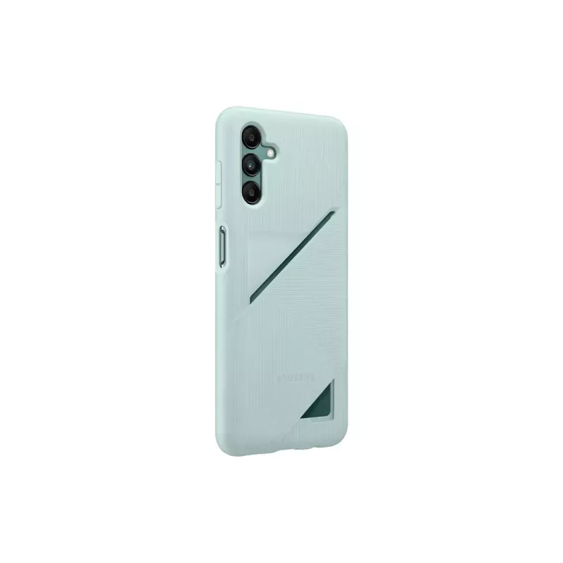 Telefono dėklas Samsung EF-OA047TGEGWW, skirtas Galaxy A04s, TPU, 16,5 cm (6,5 colio) ekranui, žalias, 1 kortelių kišenėlė