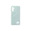 Telefono dėklas Samsung EF-OA047TGEGWW, skirtas Galaxy A04s, TPU, 16,5 cm (6,5 colio) ekranui, žalias, 1 kortelių kišenėlė