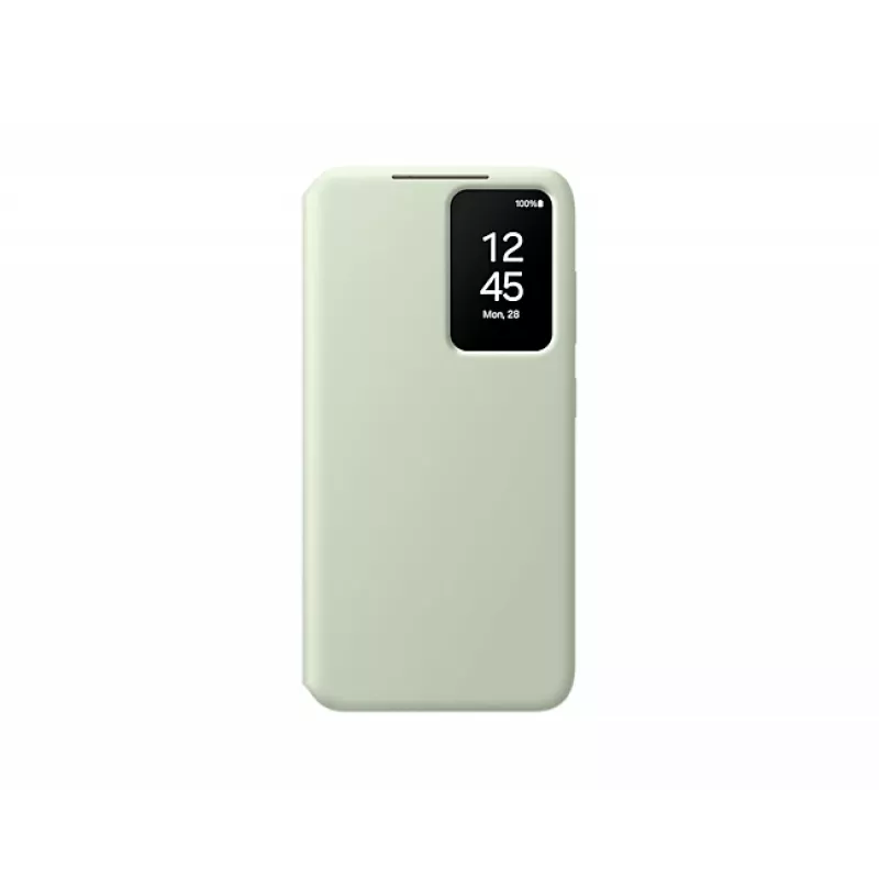 Piniginės tipo dėklas Samsung Galaxy S24, žalias