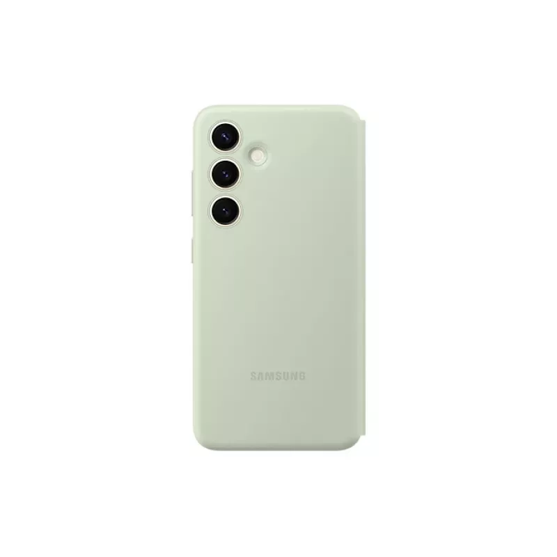 Piniginės tipo dėklas Samsung Galaxy S24, žalias