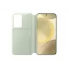 Piniginės tipo dėklas Samsung Galaxy S24, žalias