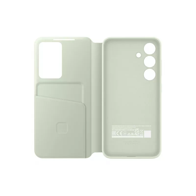 Piniginės tipo dėklas Samsung Galaxy S24, žalias