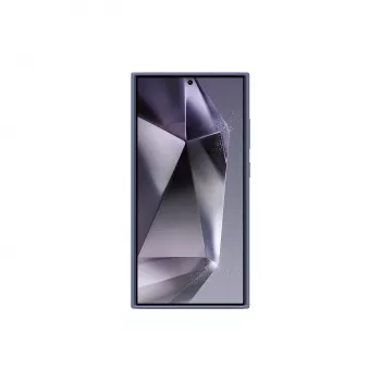 Silikoninis dėklas Samsung Galaxy S24 Ultra Violetinis Vienspalvis