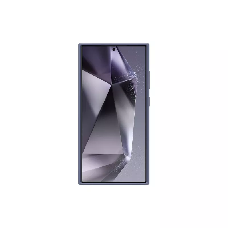Silikoninis dėklas Samsung Galaxy S24 Ultra Violetinis Vienspalvis