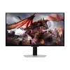 Samsung G80SD kompiuterio monitorius 81,3 cm (32 col.) 3840 x 2160 pikselių 4K Ultra HD OLED sidabrinis