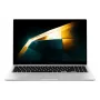 Samsung Galaxy Book4 NP750XGK-KS3NL nešiojamasis kompiuteris Intel Core 5 120U 39,6 cm (15,6 colio) Full HD 16 GB LPDDR4x-SDRAM 512 GB SSD Wi-Fi 6 (802.11ax) Windows 11 Home Sidabrinis