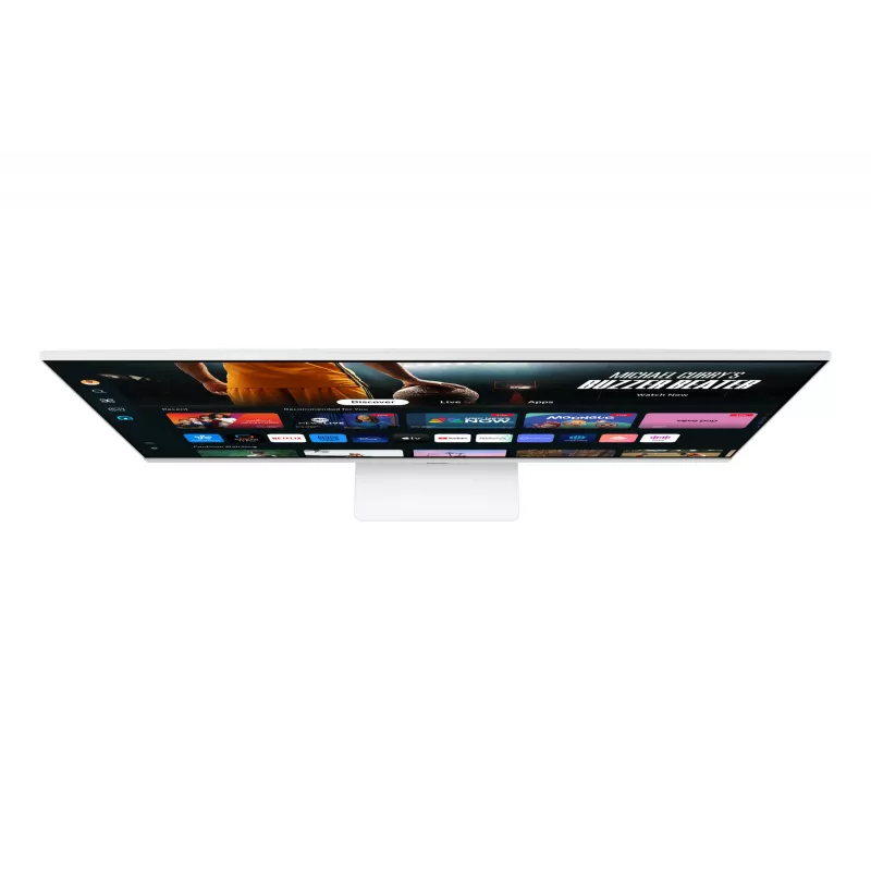 Samsung M70D kompiuterio monitorius 81,3 cm (32 col.) 3840 x 2160 pikselių 4K Ultra HD LED baltas