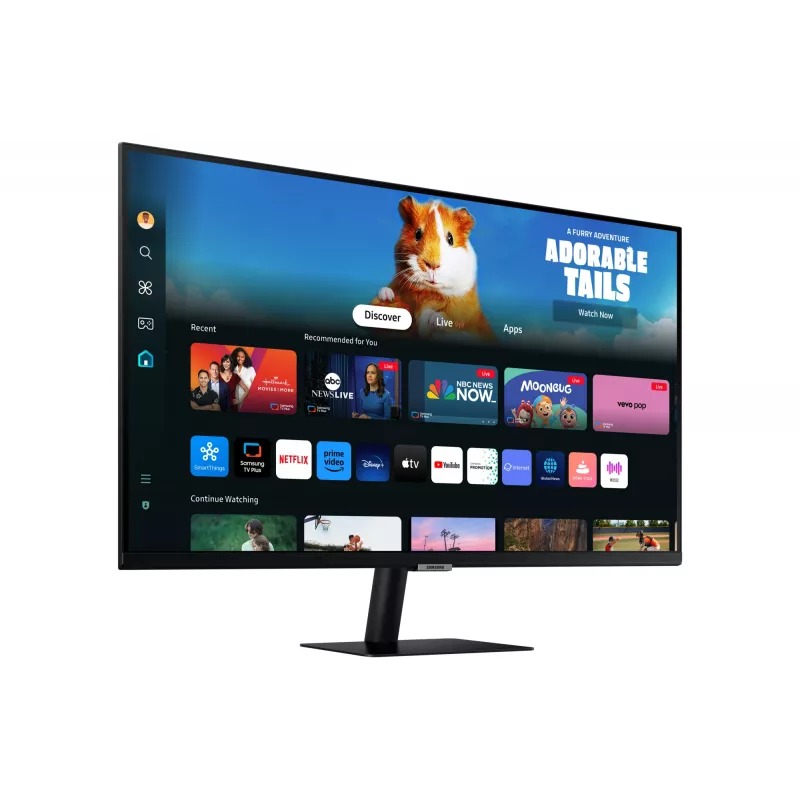 Samsung M50D kompiuterio monitorius 68,6 cm (27 coliai) 1920 x 1080 pikseliai Full HD LED juodas