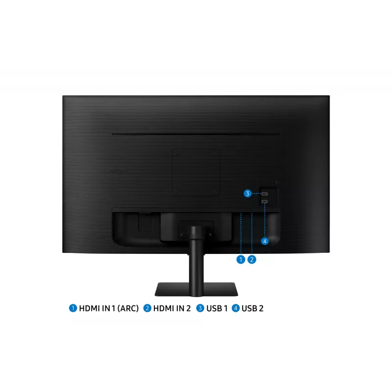 Samsung M50D kompiuterio monitorius 68,6 cm (27 coliai) 1920 x 1080 pikseliai Full HD LED juodas