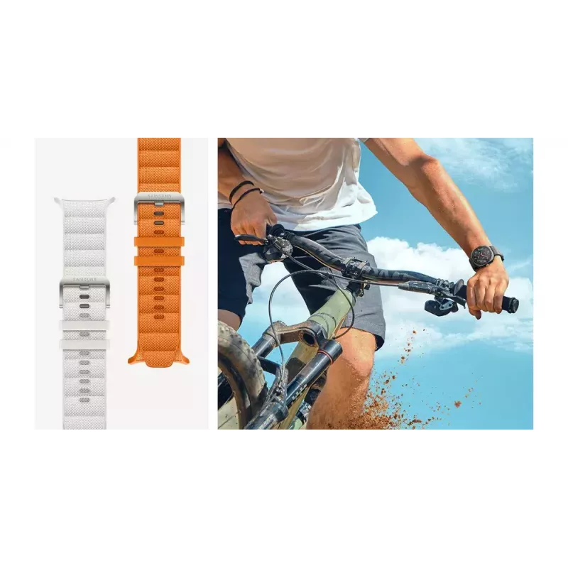 Samsung PeakForm dirželis Galaxy Watch Ultra baltas