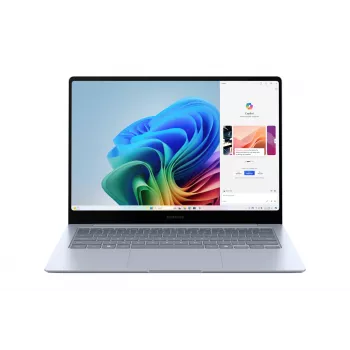 Samsung Galaxy Book4 Edge NP940XMAA-EXP Snapdragon X1E-80-100 Nešiojamas kompiuteris 35.6 cm (14 colių) Jutiklinis WQXGA+ 16 GB LPDDR5x-SDRAM 512 GB eUFS Wi-Fi 7 (802.11be) Windows 11 Home Mėlynas