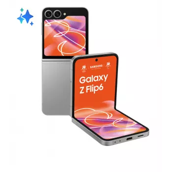 Samsung Galaxy Z Flip6 17 cm (6,7 colio) Dual SIM Android 14 5G USB Type-C 12 GB 512 GB 4000 mAh Sidabrinis