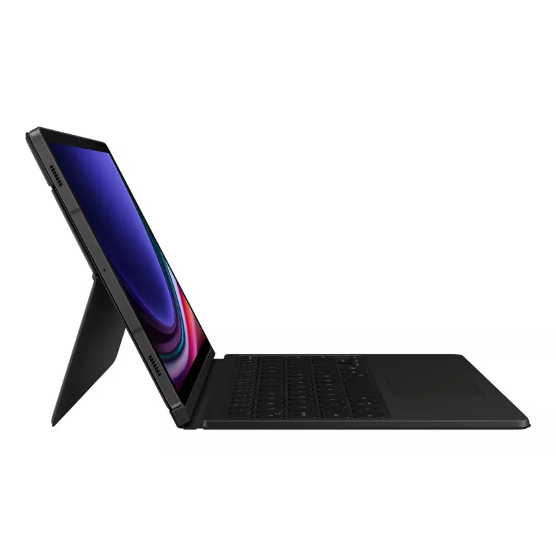 Klaviatūra Samsung EF-DX725 QWERTY anglų Touchpad juoda