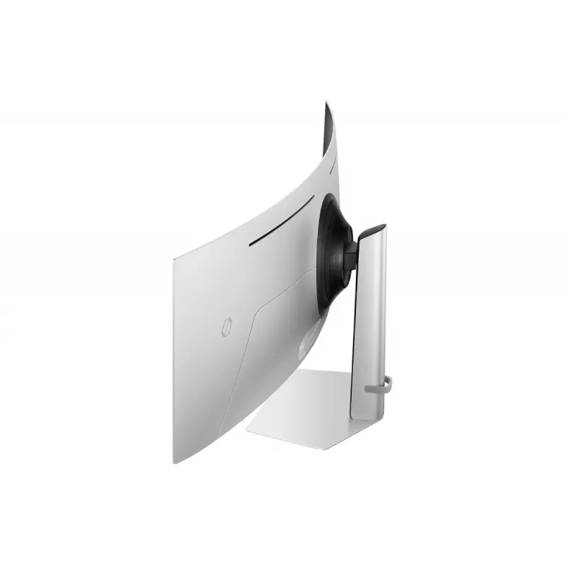 Samsung G91SD kompiuterio monitorius 124,5 cm (49 colių) 5120 x 1440 pikselių „Dual QHD OLED“ sidabrinis