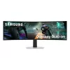 Samsung G91SD kompiuterio monitorius 124,5 cm (49 colių) 5120 x 1440 pikselių „Dual QHD OLED“ sidabrinis