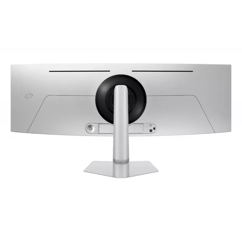 Samsung G91SD kompiuterio monitorius 124,5 cm (49 colių) 5120 x 1440 pikselių „Dual QHD OLED“ sidabrinis