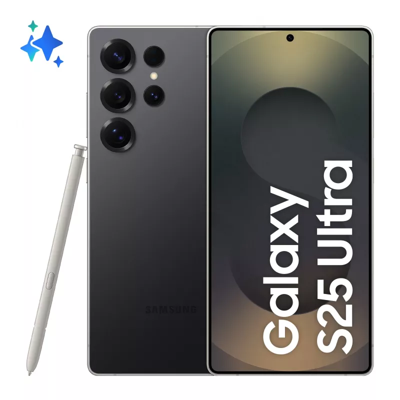 Samsung Galaxy S25 Ultra 17,5 cm (6,9 colio) Dual SIM Android 15 5G USB Type-C 12 GB 1 TB 5000 mAh juoda, titano