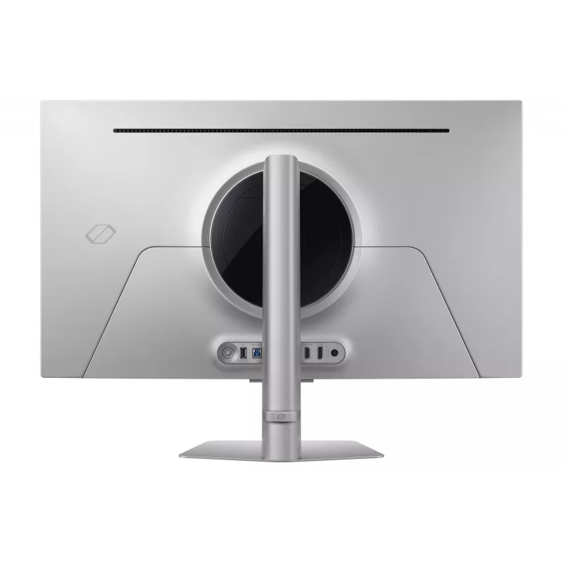 Samsung G81SF kompiuterio monitorius 81,3 cm (32 coliai) 3840 x 2160 pikselių 4K Ultra HD OLED sidabrinis