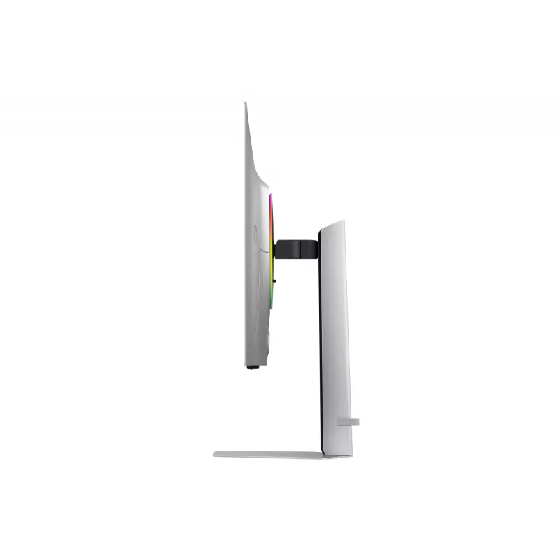 Samsung G81SF kompiuterio monitorius 81,3 cm (32 coliai) 3840 x 2160 pikselių 4K Ultra HD OLED sidabrinis