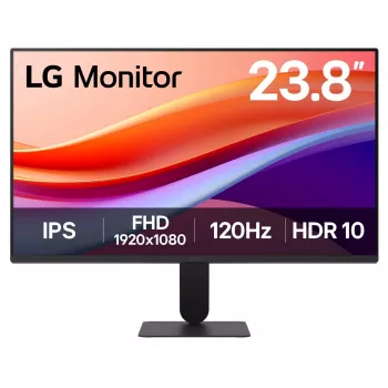 LG Monitorius 24U411A-B, 60,5 cm (23,8 colio), 1920 x 1080 pikselių, Full HD, LED, 5 ms, juodas