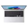 Samsung NP750QHAA-EXP Intel Core Ultra 7 256V Hybrid (2-in-1) 39.6 cm (15.6 colio) jutiklinis ekranas Full HD 16 GB LPDDR5x-SDRAM 512 GB SSD Wi-Fi 7 (802.11be) Windows 11 Home Sidabrinis