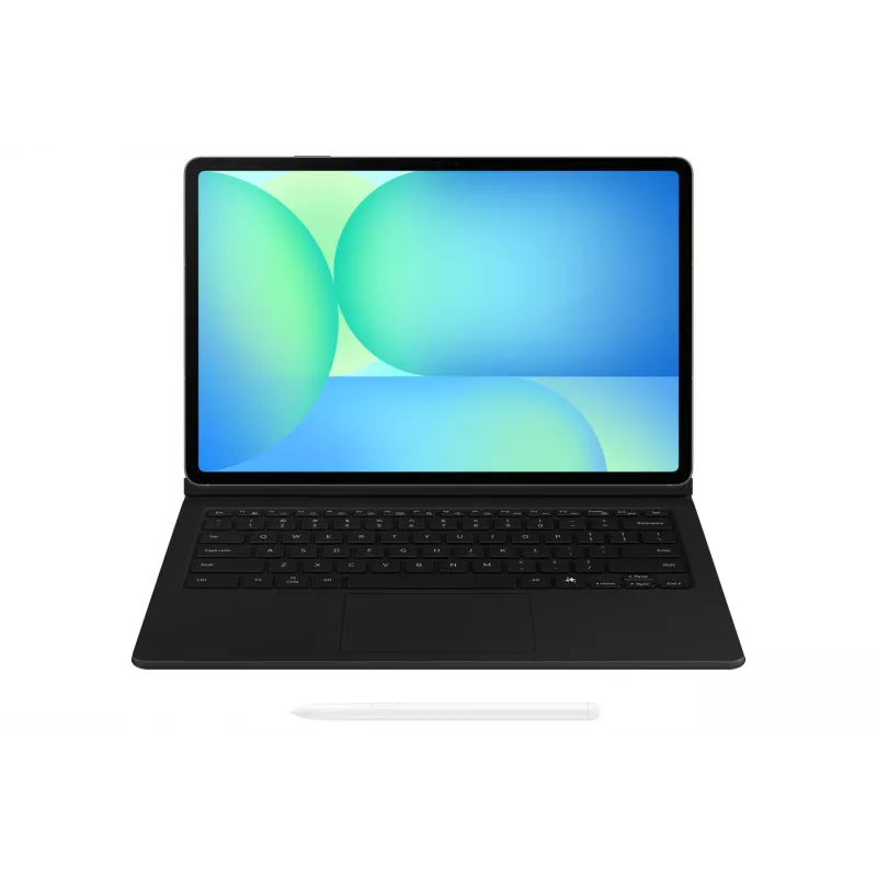 Samsung EF-DX625 QWERTY Pogo Pin Juoda