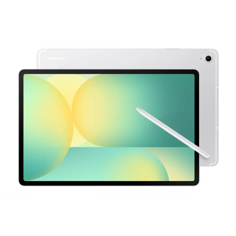 Samsung Galaxy Tab S10 FE+ 5G (13,1 colio), 33,3 cm (13,1 colio), 2880 x 1800 pikselių, 128 GB, 8 GB, 2,6 GHz, sidabrinis