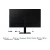 Samsung S60UD kompiuterio monitorius 68,6 cm (27 colių) 2560 x 1440 pikselių Quad HD LCD juodas