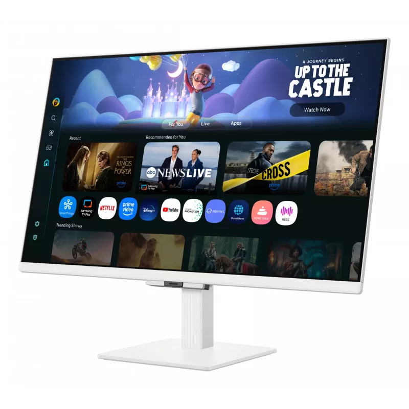Samsung M5 M50F kompiuterio monitorius 68,6 cm (27 colių) 1920 x 1080 taškų Full HD LCD baltas