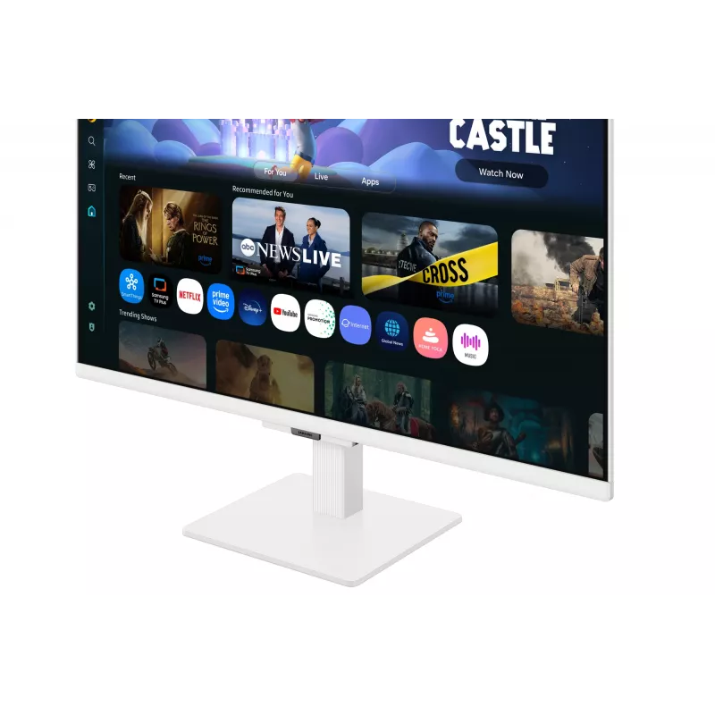 Samsung M5 M50F kompiuterio monitorius 68,6 cm (27 colių) 1920 x 1080 taškų Full HD LCD baltas