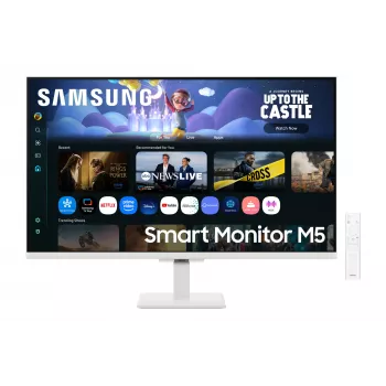 Samsung M5 M50F kompiuterio monitorius 81,3 cm (32 colių) 1920 x 1080 pikselių Full HD LCD baltas