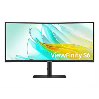 Samsung LS34C652UEUXXE kompiuterio monitorius 86,4 cm (34 colių) 3440 x 1440 pikselių Dual QHD juodas