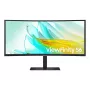 Samsung LS34C652UEUXXE kompiuterio monitorius 86,4 cm (34 colių) 3440 x 1440 pikselių Dual QHD juodas