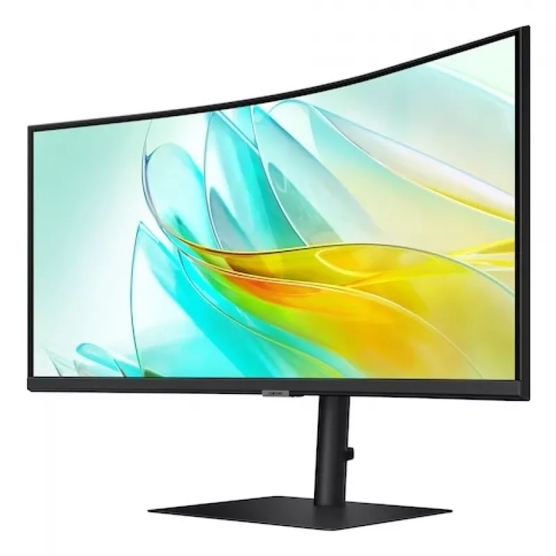 Samsung LS34C652UEUXXE kompiuterio monitorius 86,4 cm (34 colių) 3440 x 1440 pikselių Dual QHD juodas