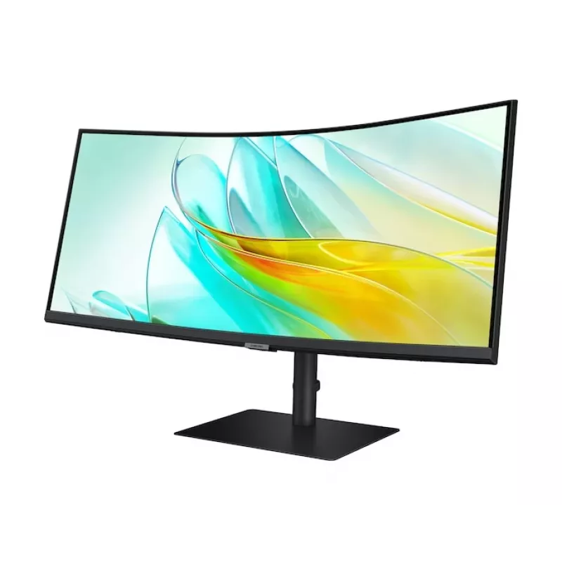 Samsung LS34C652UEUXXE kompiuterio monitorius 86,4 cm (34 colių) 3440 x 1440 pikselių Dual QHD juodas