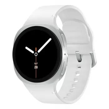 Samsung SM-L325FZSAEUB išmanusis / sportinis laikrodis 3,3 cm (1,3 colio) AMOLED 40 mm skaitmeninis 438 x 438 pikseliai jutiklinis ekranas 4G sidabrinis Wi-Fi GPS (palydovinis)