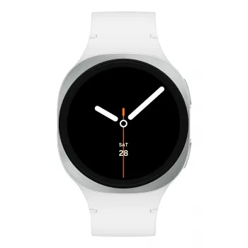Samsung SM-L325FZSAEUB išmanusis / sportinis laikrodis 3,3 cm (1,3 colio) AMOLED 40 mm skaitmeninis 438 x 438 pikseliai jutiklinis ekranas 4G sidabrinis Wi-Fi GPS (palydovinis)