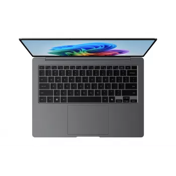 Samsung Book5 Pro 14 colių W11P U7 32/512GB Copilot+ PC Intel Core Ultra 7 258V Nešiojamasis kompiuteris 35,6 cm (14 colių) Jutiklinis ekranas WQXGA+ 32 GB LPDDR5x-SDRAM SSD Wi-Fi 7 (802.11be) Windows 11 Pro US International Pilka