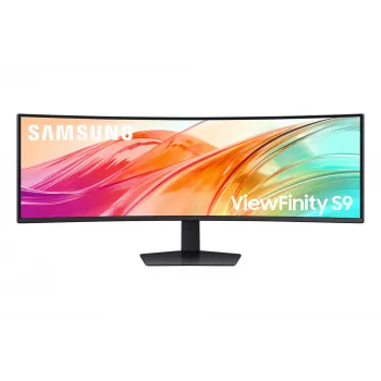 Samsung S95UC kompiuterio monitorius 124,5 cm (49 colių) 5120 x 1440 pikselių Dual QHD LCD juodas