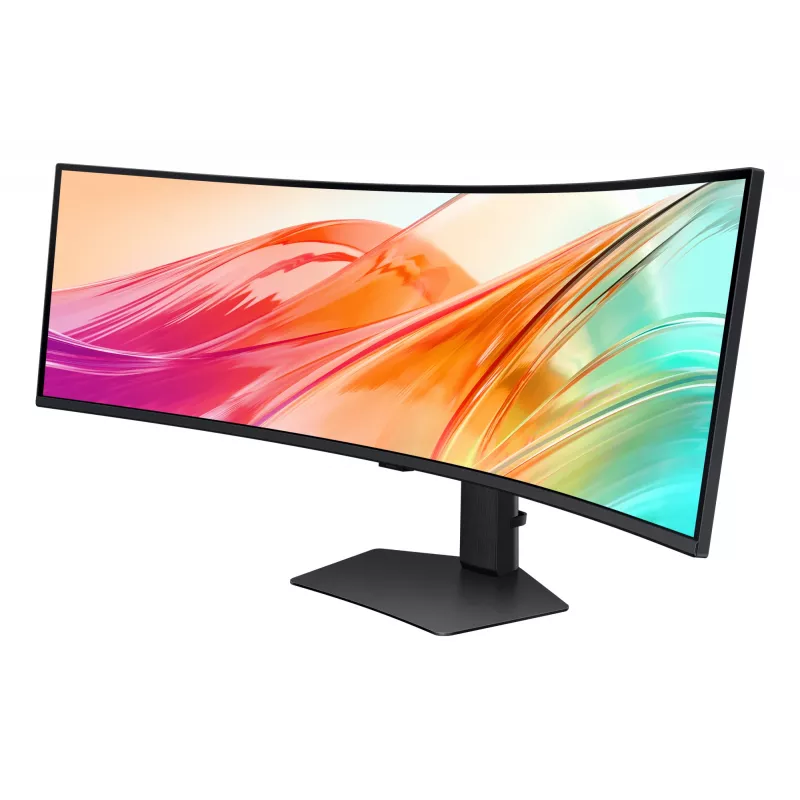 Samsung S95UC kompiuterio monitorius 124,5 cm (49 colių) 5120 x 1440 pikselių Dual QHD LCD juodas