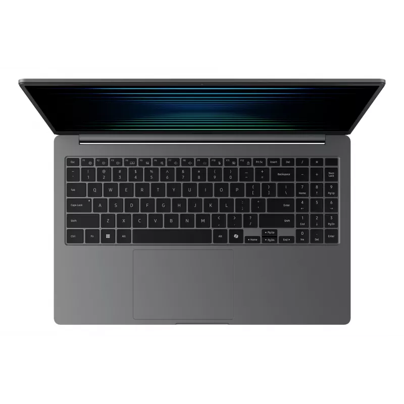 Samsung Galaxy Book5 NP750XHD-KD4NL nešiojamasis kompiuteris Intel Core Ultra 5 39,6 cm (15,6 colių) Full HD 16 GB LPDDR5x-SDRAM 512 GB SSD Wi-Fi 6 (802.11ax) Windows 11 Home Olandiška Anthracite