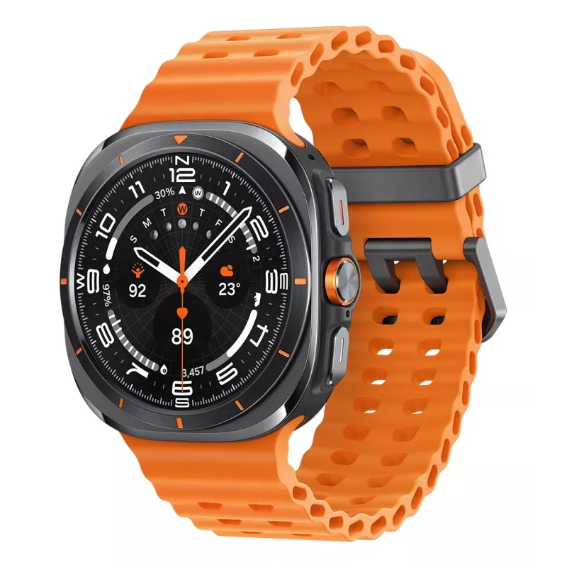Samsung Galaxy Watch Ultra 3,81 cm (1,5 colio) AMOLED 47 mm skaitmeninis 480 x 480 pikselių jutiklinis 4G pilkas Wi-Fi GPS (palydovinis)