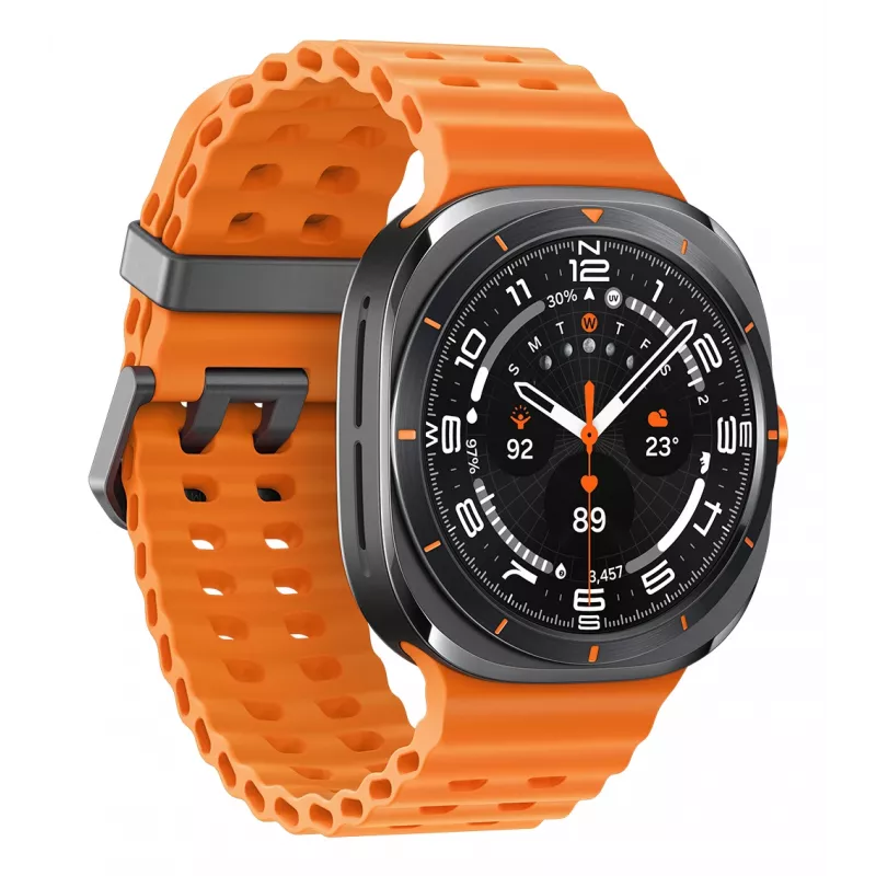 Samsung Galaxy Watch Ultra 3,81 cm (1,5 colio) AMOLED 47 mm skaitmeninis 480 x 480 pikselių jutiklinis 4G pilkas Wi-Fi GPS (palydovinis)