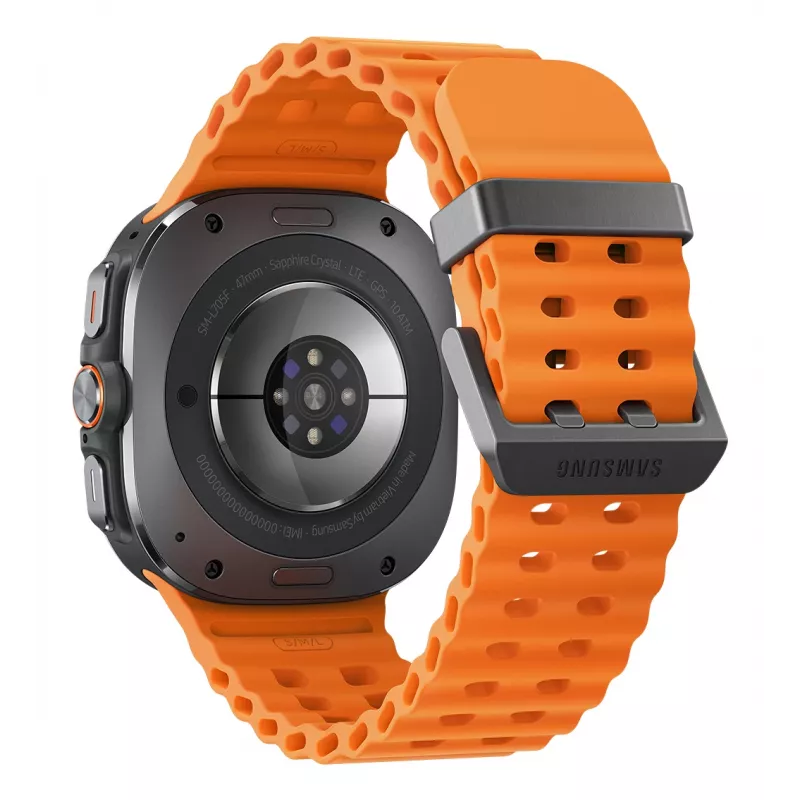 Samsung Galaxy Watch Ultra 3,81 cm (1,5 colio) AMOLED 47 mm skaitmeninis 480 x 480 pikselių jutiklinis 4G pilkas Wi-Fi GPS (palydovinis)