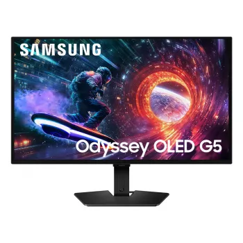 Samsung G50F kompiuterio monitorius 68.6 cm (27 coliai) 2560 x 1440 pikselių Quad HD OLED juodas