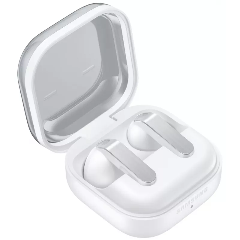 Samsung Galaxy Buds4 ausinės belaidės į ausis įdedamos skambučiams/muzikai Bluetooth baltos