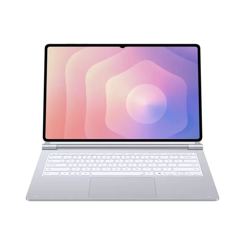 Samsung EF-DX935 QWERTZ vokiška Pogo Pin sidabrinė