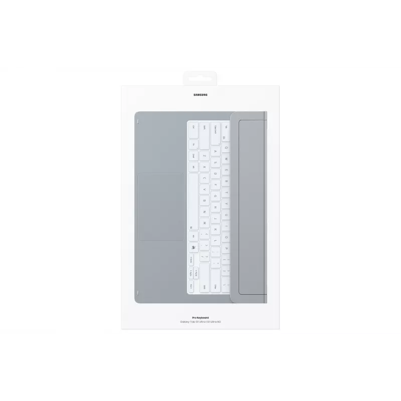 Samsung EF-DX935 QWERTZ vokiška Pogo Pin sidabrinė